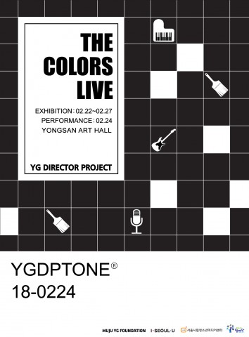YG 디렉터 프로젝트 3기 발표회가 24일 개최한다. 사진은 YG 디렉터 프로젝트 결과발표회 The Colors Live 포스터