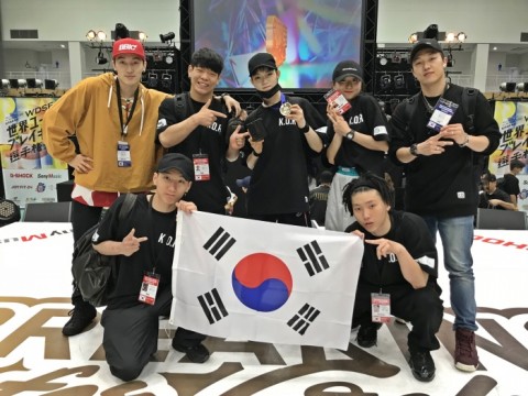 유스올림픽 브레이크댄스 최종 예선전에 참여한 한국대표팀