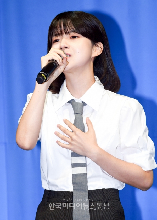 [KM포토] 서기 '마음을 담은 목소리'