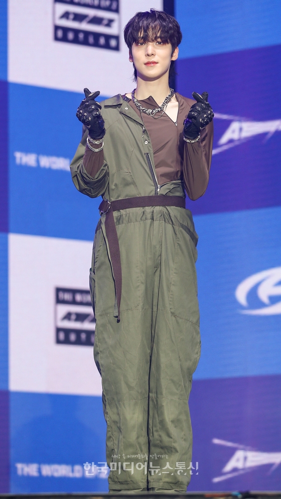 [KM포토] 에이티즈(ATEEZ) 윤호 '많이 사랑해주세요~'