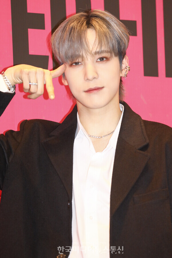 [KM포토] 에이티즈(ATEEZ) 윤호 '컴백합니다'